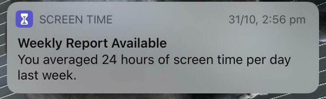 2406 You averaged 24 hours of screen time per day last week.jpg