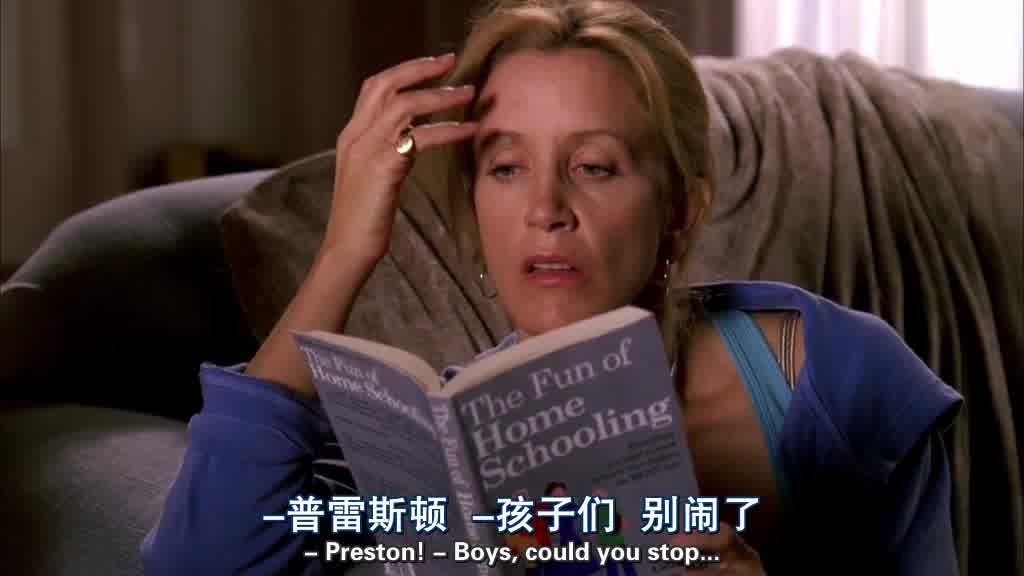 Lynette looks up from her book  to despair at the thought of 24 hours a day with.jpg