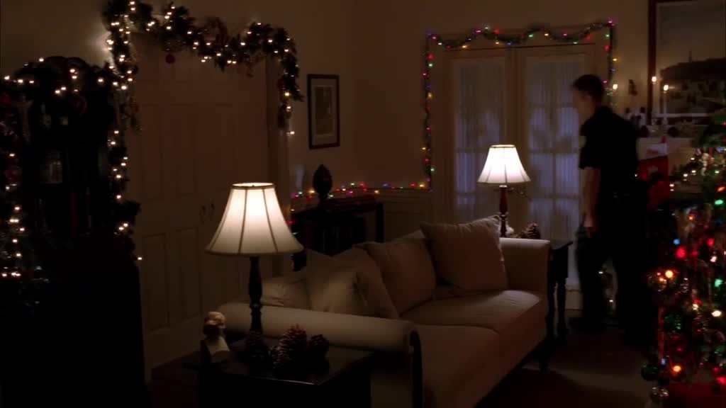 Once inside they see that there are sparkling lights everywhere, with Christmas .jpg