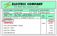 2408 Electric Bill Components
