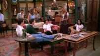 S01E03 Central Perk, Phoebe is telling everyone about her discovery