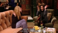 S01E04 (to Monica) Look, look, I have elbows! (They scream.)