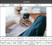 英语讲故事2024-06-30 A man lying with a phone in his hands