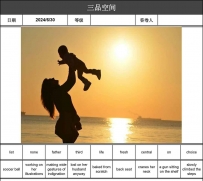 英语讲故事2024-06-30 A woman lifts her baby up