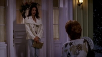 S01E04 Susan turns at this and takes a step closer to Mrs Huber with each sentence until she is standing right over her