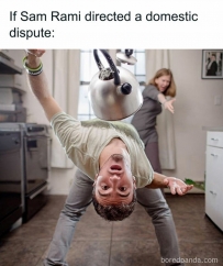 2406 If Sam Rami redirected a domestic dispute