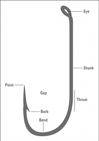 2408 Diagram of a fish hook