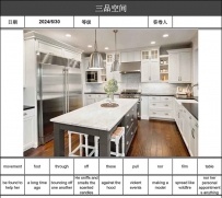 英语讲故事2024-06-30 A morden clean kitchen