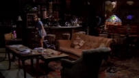 S1E02 they all leave as Rachel starts to clean up.