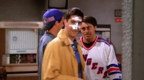 S01E04 He is wearing a piece of steel bandaged to his nose