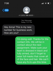 2406 We can't have any fuck ups this time
