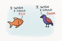A duck can do this.