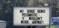 2406 No sense being pessimistic