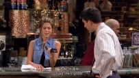S01E03 (to Ross, who has wandered up) God, he's good.