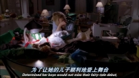 S01E06 Determined her boys would not miss their fairy tale debut, Lynette stayed up 18 hours staright, sewing