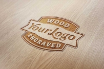 2507 wood engraved logo