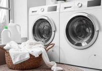 2507 High-Efficiency White Front Load Commercial Washing Machine