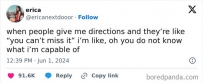 2406 When People give me directions