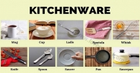2507 Kitchen ware names
