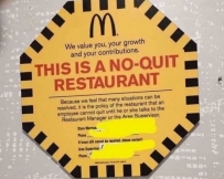 2406 This is a no-quit restaurant