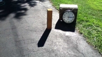 2507 Sun's shadow time lapse