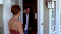 S01E07 He opens it, looking uncomfortable